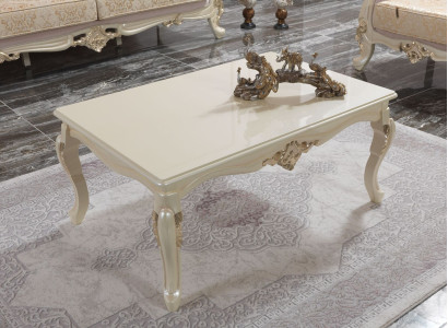 Coffee table Living room table Side table Consoles Beige Wood Table